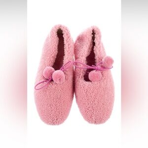 SLEEPER Lulu shearling slippers